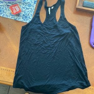 Full Tilt black racer back tank top